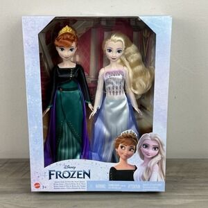 Disney Frozen Queen Anna and Elsa the Snow Queen Fashion Doll 2 Pack
